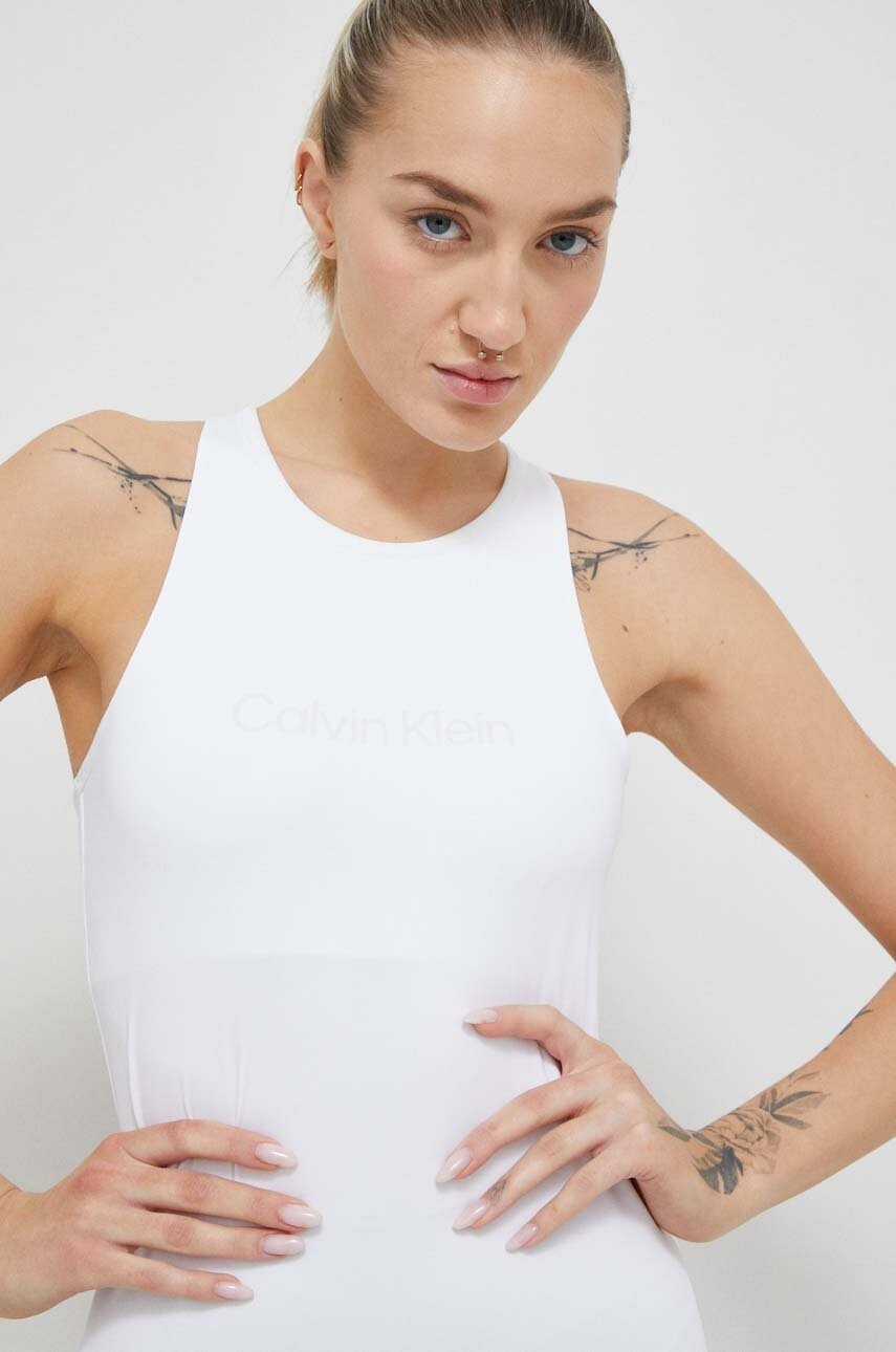 

Топ за трениране Calvin Klein Performance Effect в бяло, Бял