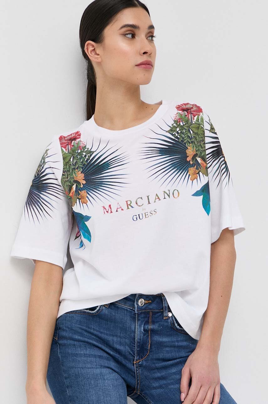 

Футболка Marciano Guess женский цвет белый
