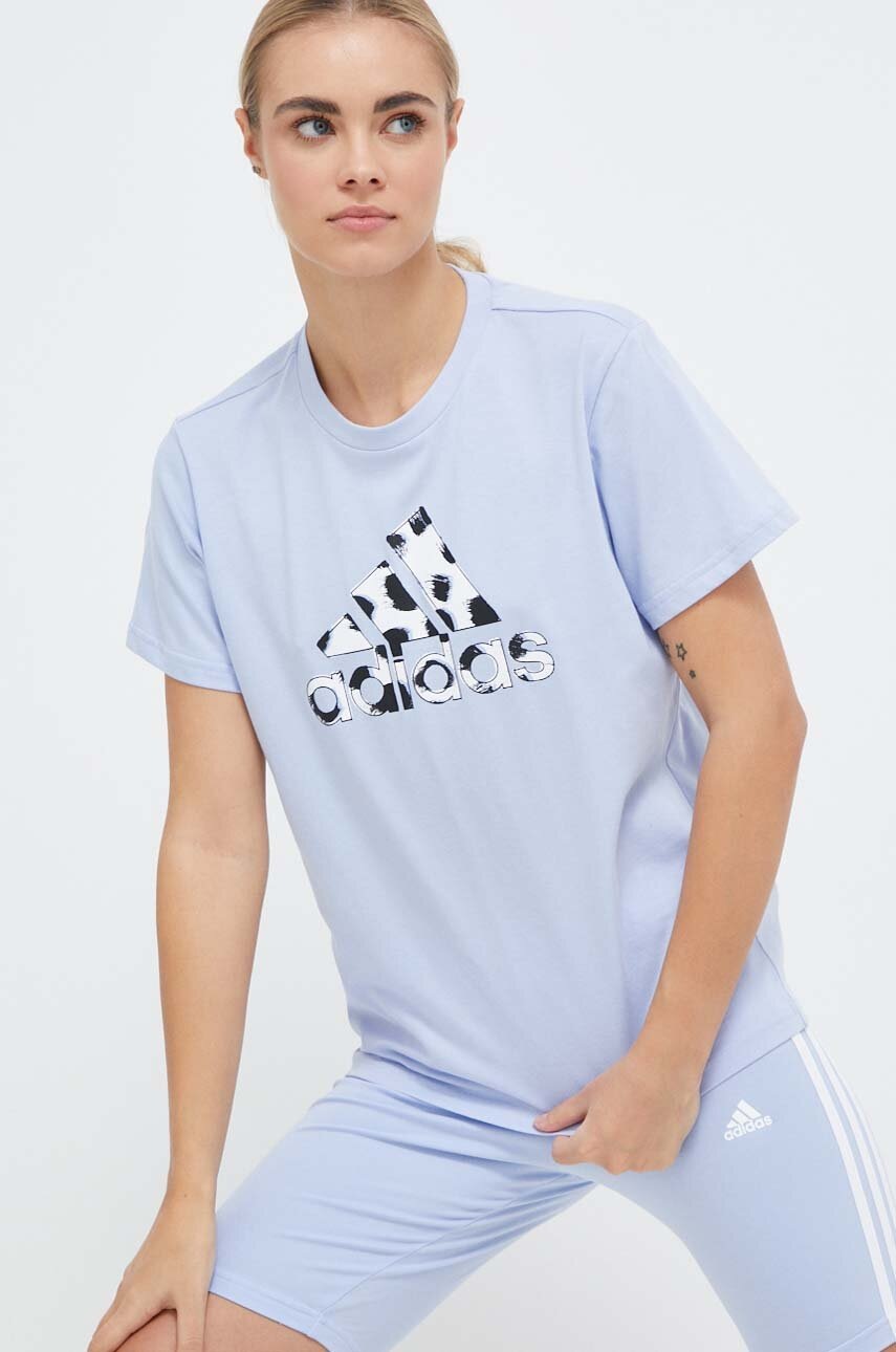 

Хлопковая футболка adidas