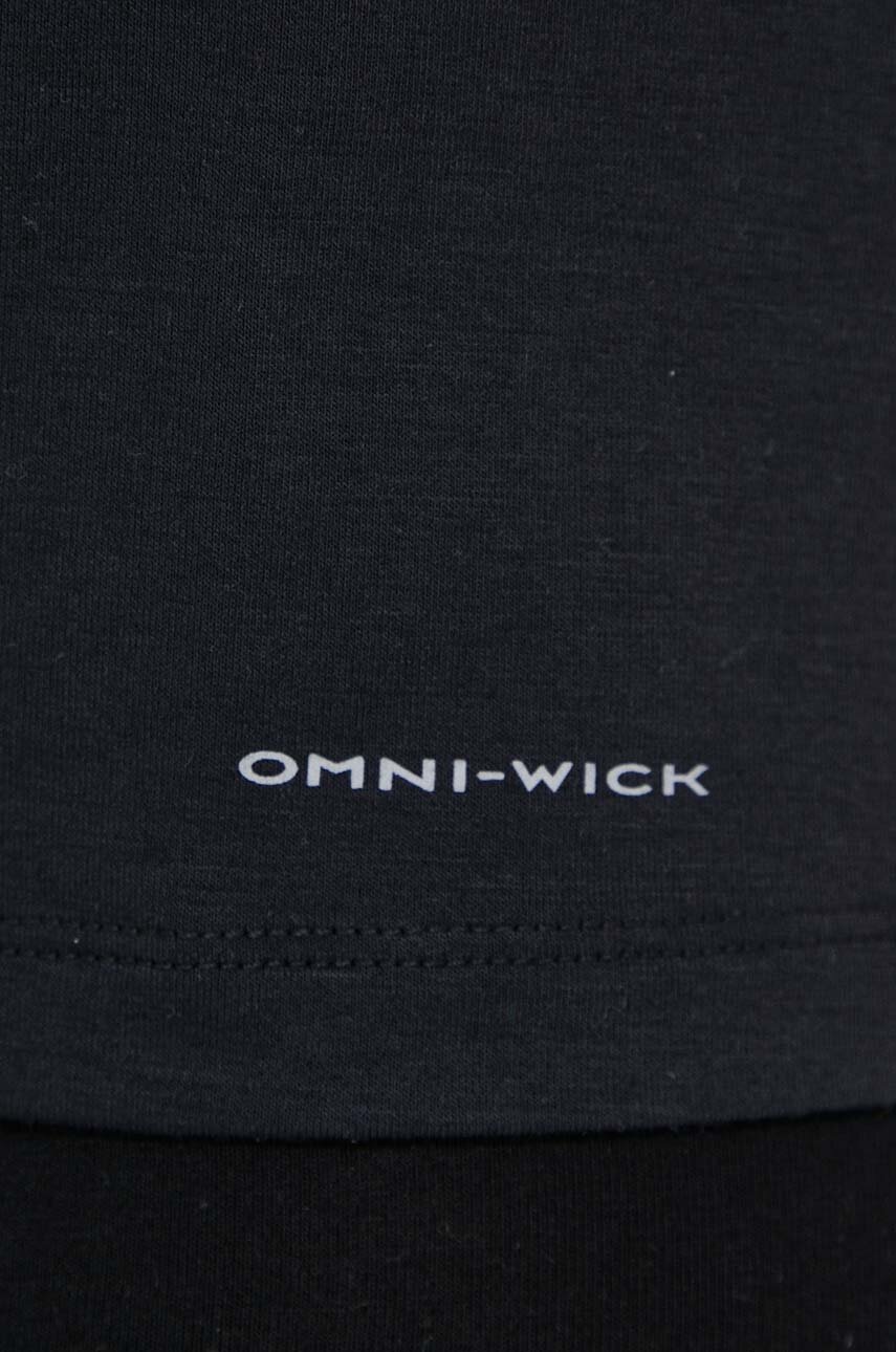 Αθλητικό μπλουζάκι Columbia Boundless Trek Boundless Trek χρώμα: μαύρο 2033481 φωτογραφία