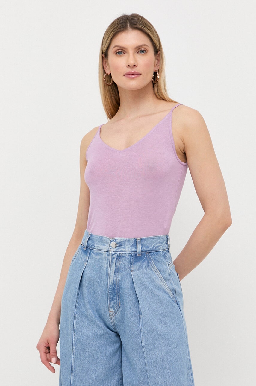 Marella top femei, culoarea violet