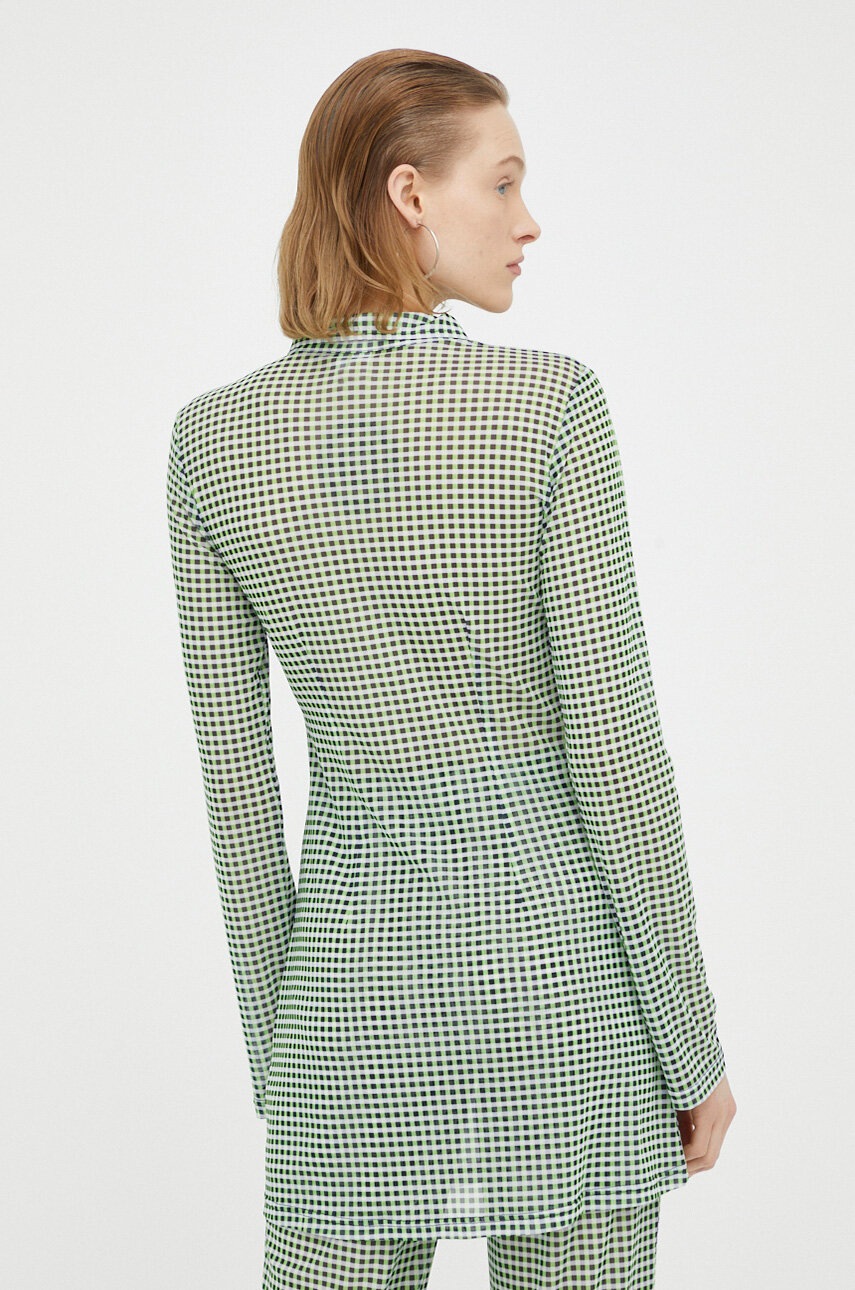 Πουκάμισο Résumé χρώμα: πράσινο φωτογραφία