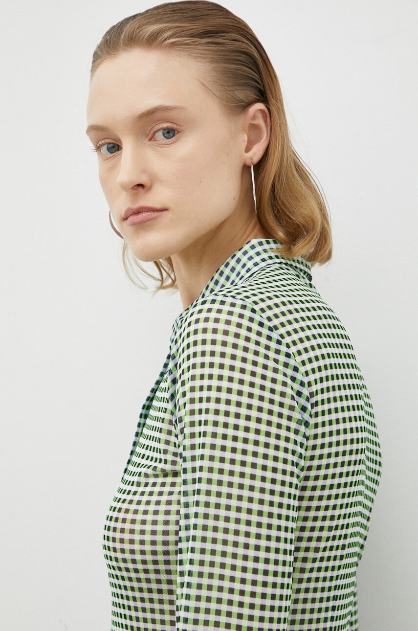 Πουκάμισο Résumé χρώμα: πράσινο φωτογραφία