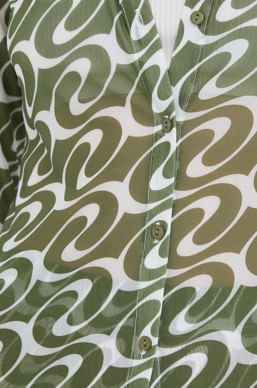 Πουκάμισο Résumé χρώμα: πράσινο φωτογραφία