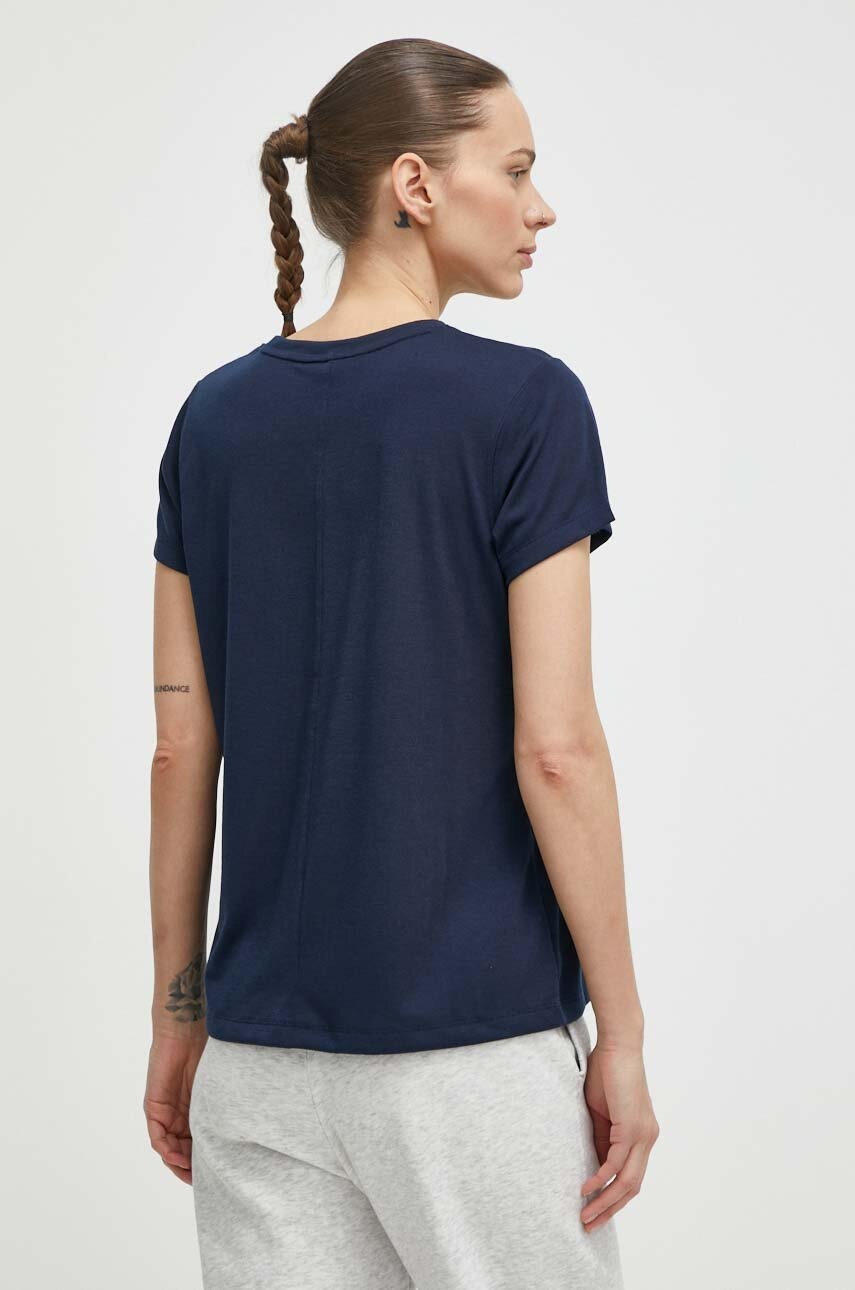 Μπλουζάκι Helly Hansen χρώμα: ναυτικό μπλε φωτογραφία