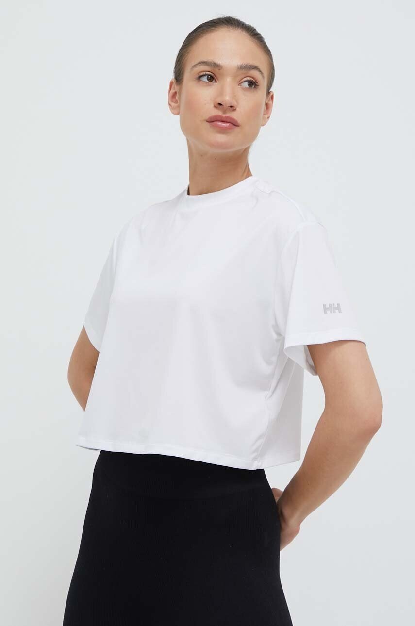 Helly hansen tricou sport culoarea alb