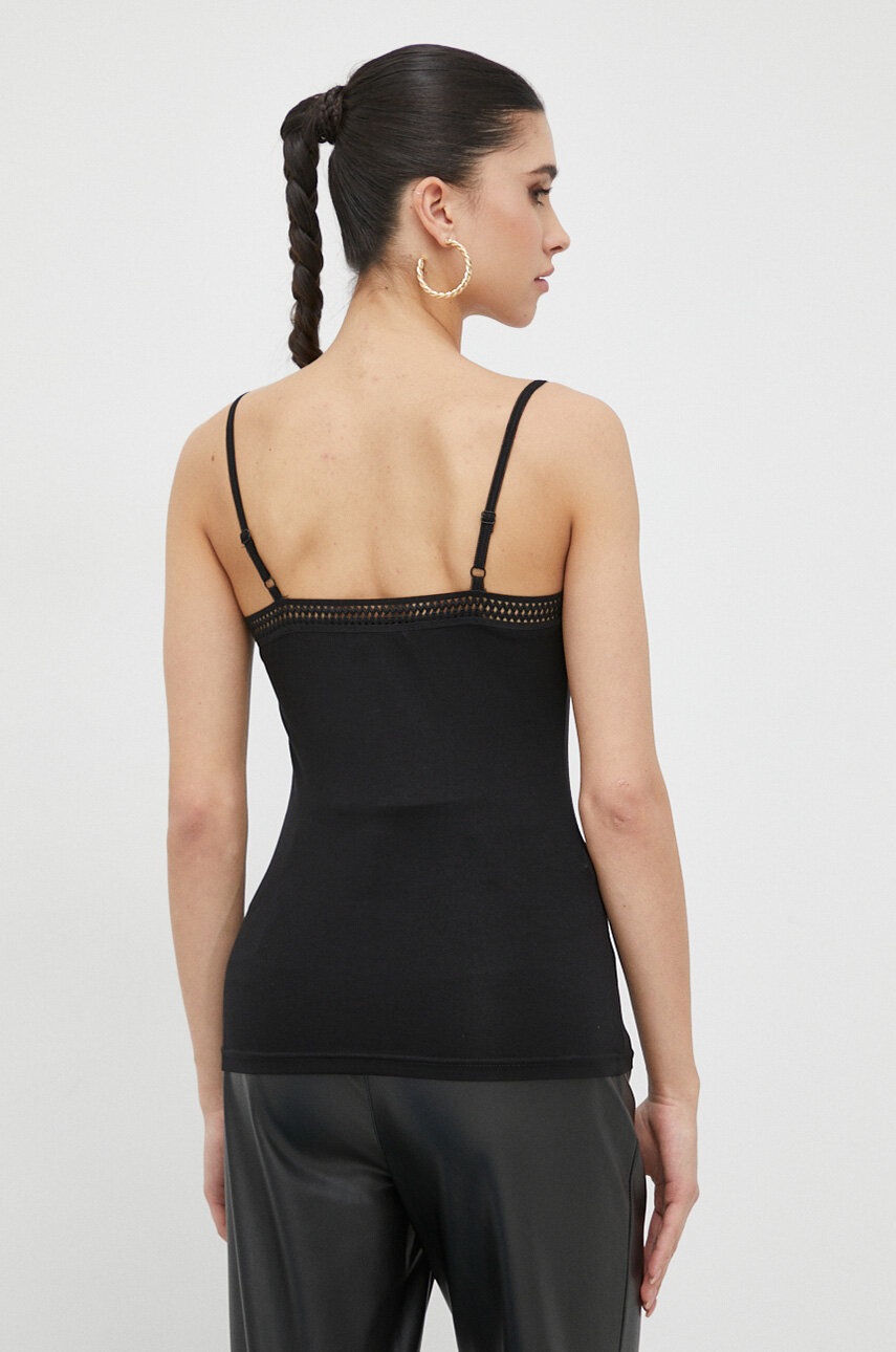 Top Morgan BARBA.N χρώμα: μαύρο BARBA.N φωτογραφία