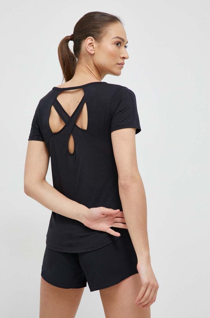

Бігова футболка Under Armour Streaker Deco Diamond колір чорний