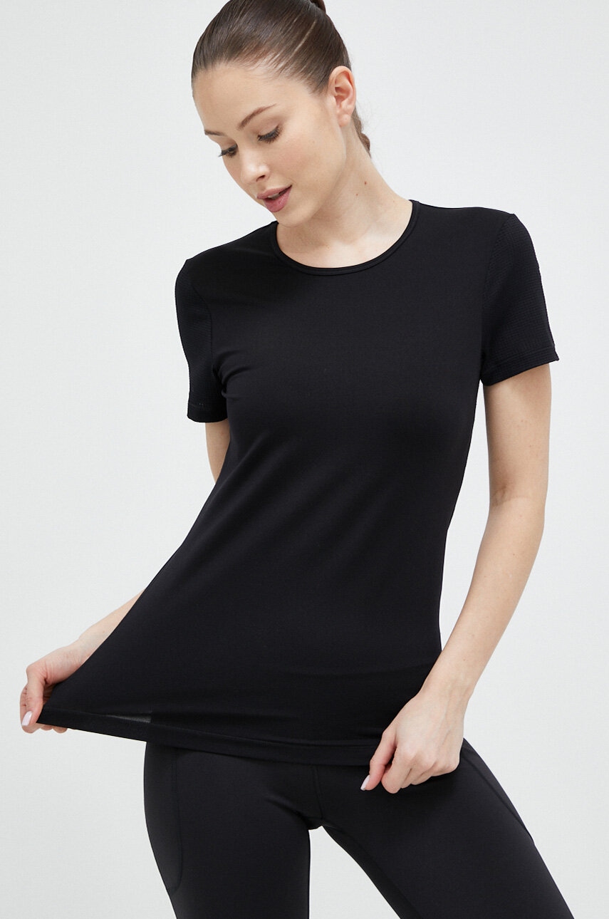 Casall Tricou De Antrenament Culoarea Negru