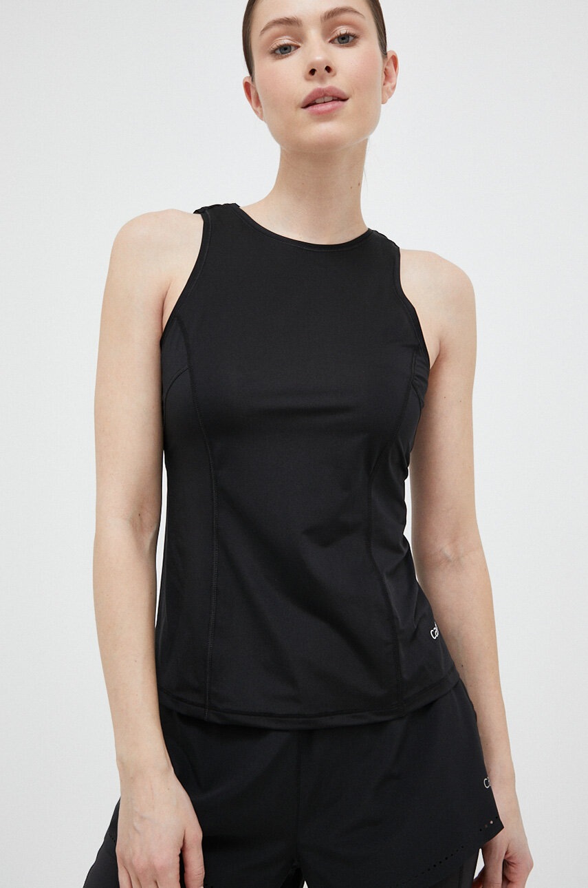 Top προπόνησης Casall χρώμα: μαύρο φωτογραφία