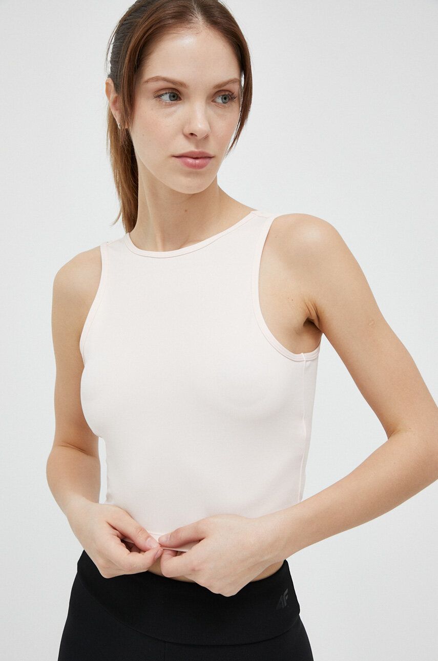4F top femei, culoarea roz 4F top femei, culoarea roz