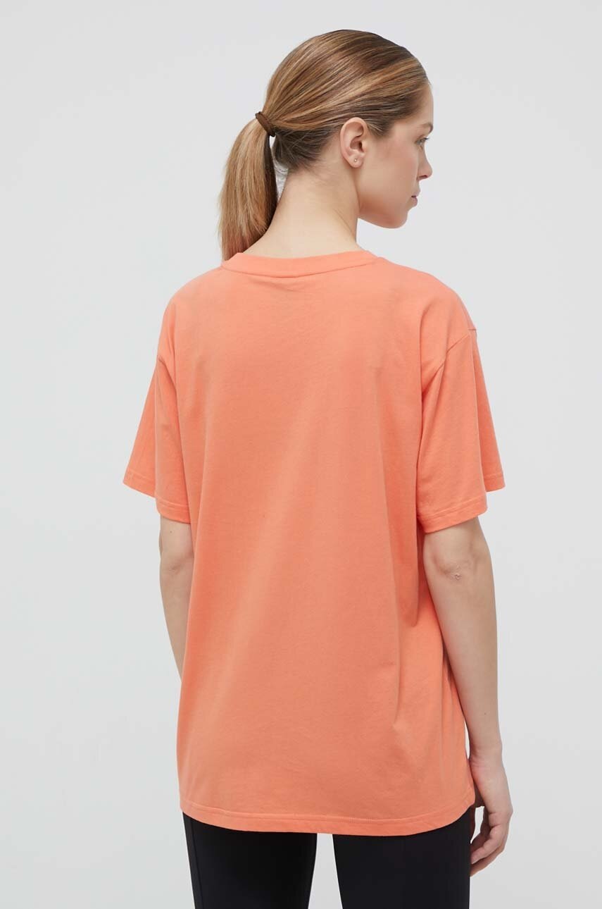 Βαμβακερό μπλουζάκι P.E Nation χρώμα: πορτοκαλί φωτογραφία