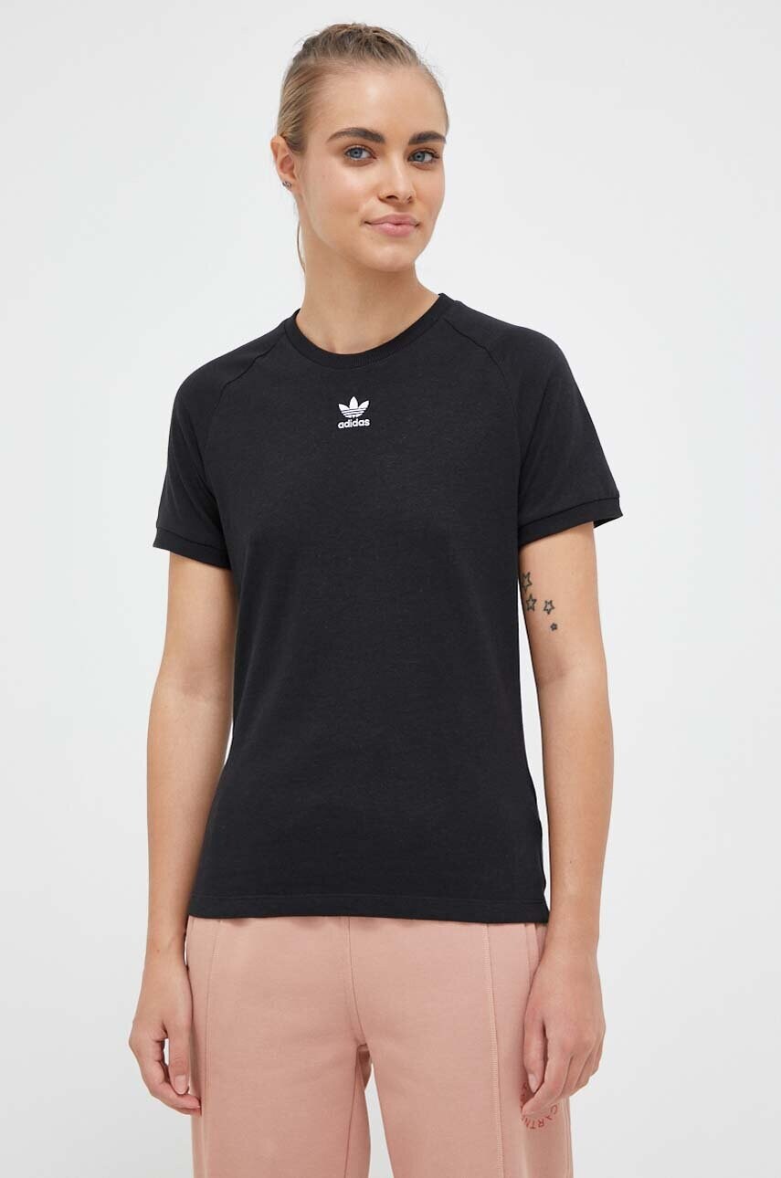 Adidas Originals Tricou Femei, Culoarea Negru