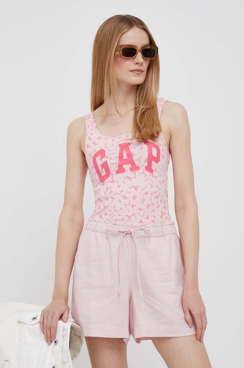 GAP top femei, culoarea roz