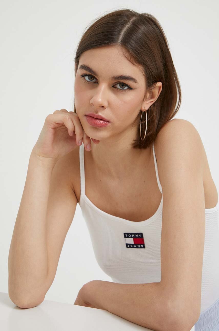 

Топ Tommy Hilfiger жіночий колір білий