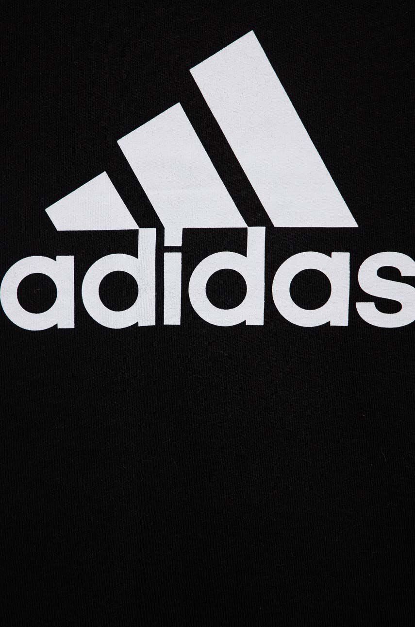 Adidas Tricou De Bumbac Pentru Copii G BL Culoarea Negru