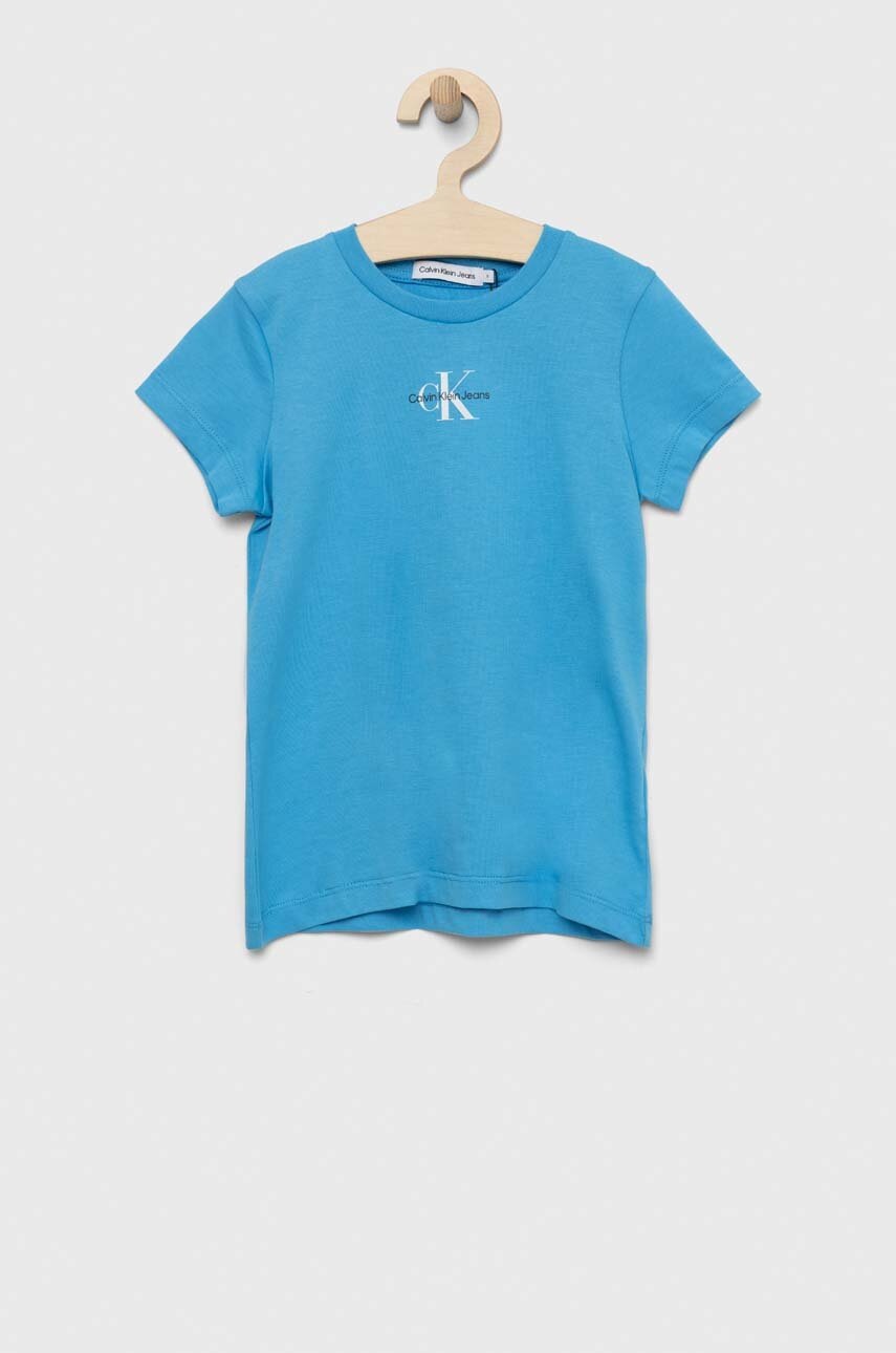 Детская хлопковая футболка Calvin Klein Jeans Детская хлопковая футболка Calvin Klein Jeans