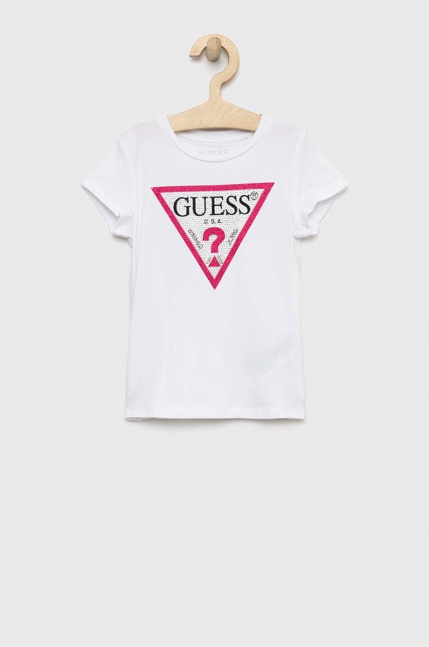 

Детская футболка Guess цвет белый