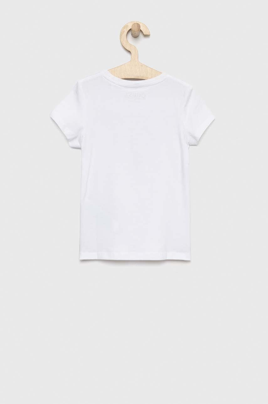 Детская футболка Guess цвет белый Детская футболка Guess цвет белый