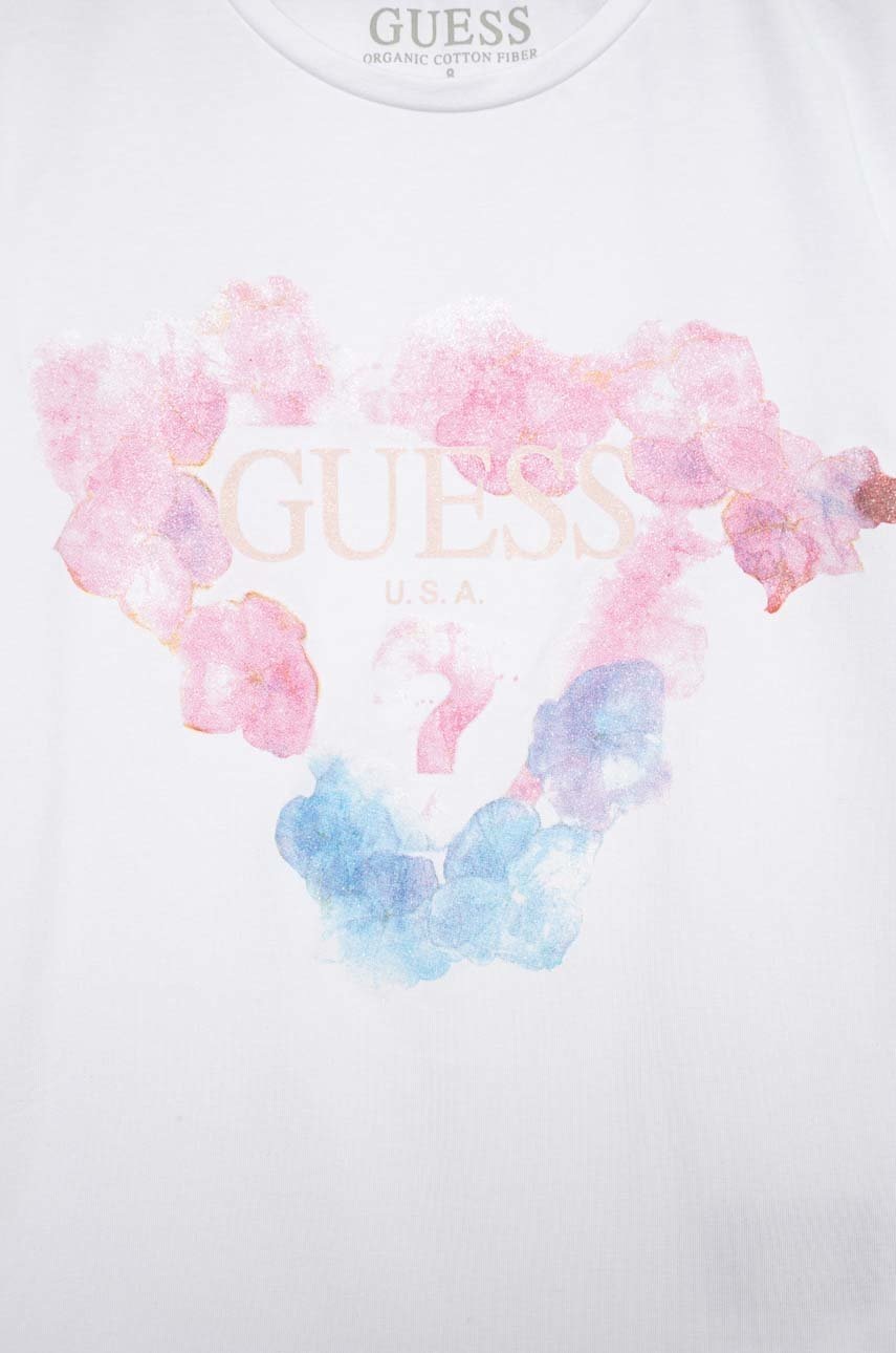 

Детская футболка Guess цвет белый