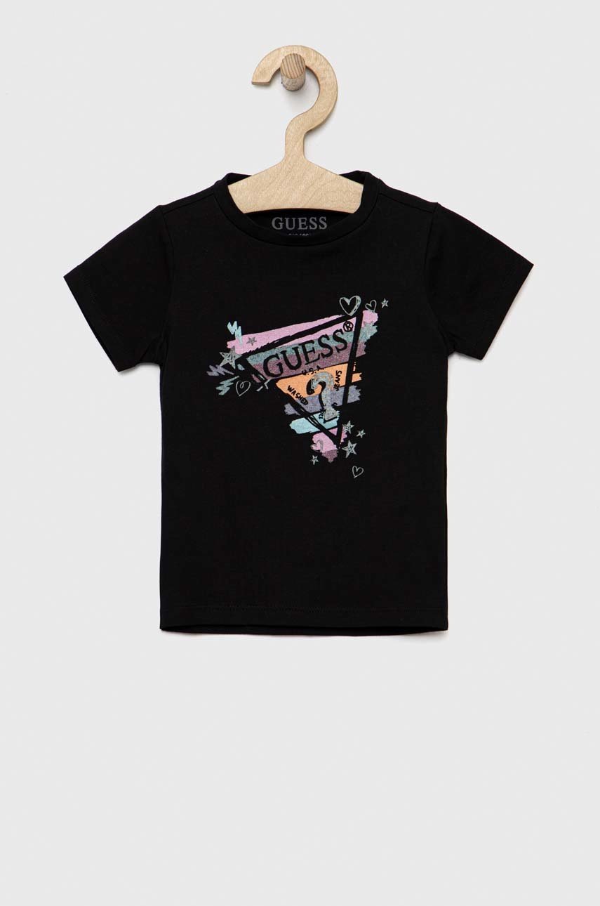 

Детская футболка Guess цвет чёрный