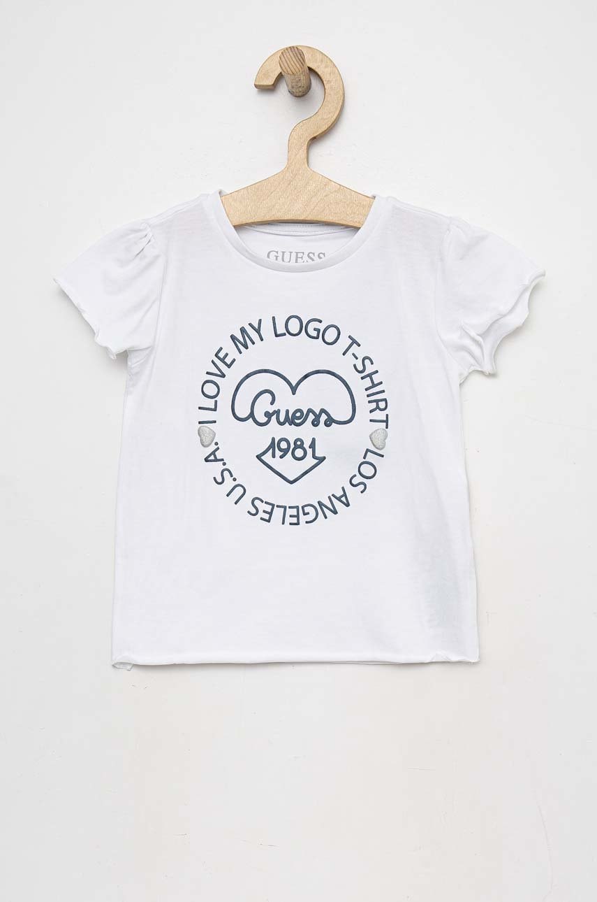 Детская футболка Guess цвет белый в Хмельницком Детская футболка Guess цвет белый в Хмельницком