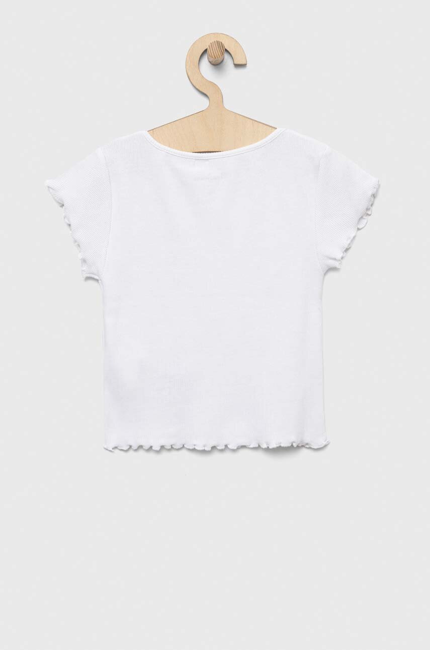 Детская футболка Pepe Jeans PJL GJ Non-denim цвет белый