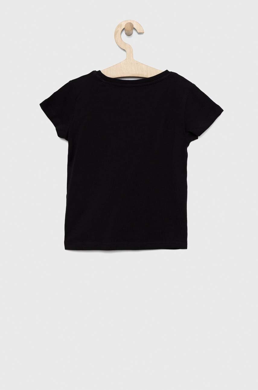 Детская хлопковая футболка Pepe Jeans Цвет чёрный Детская хлопковая футболка Pepe Jeans Цвет чёрный