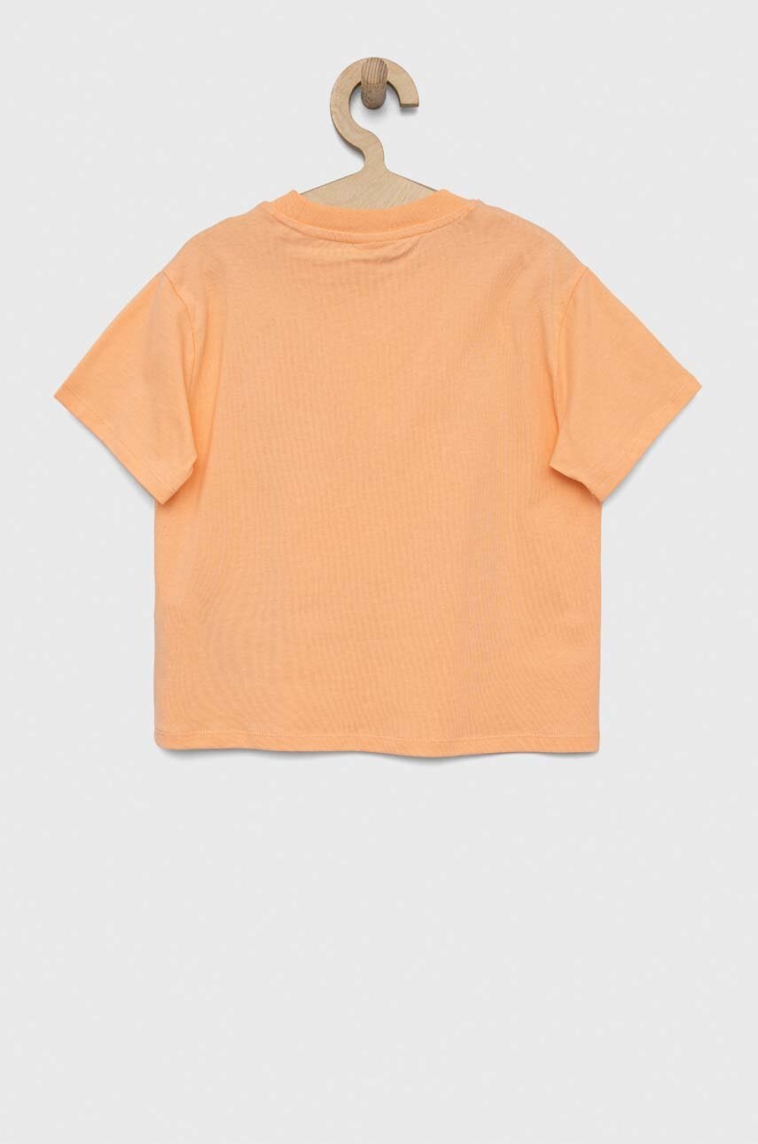 Детская хлопковая футболка Guess цвет оранжевый в Луцке Детская хлопковая футболка Guess цвет оранжевый в Луцке