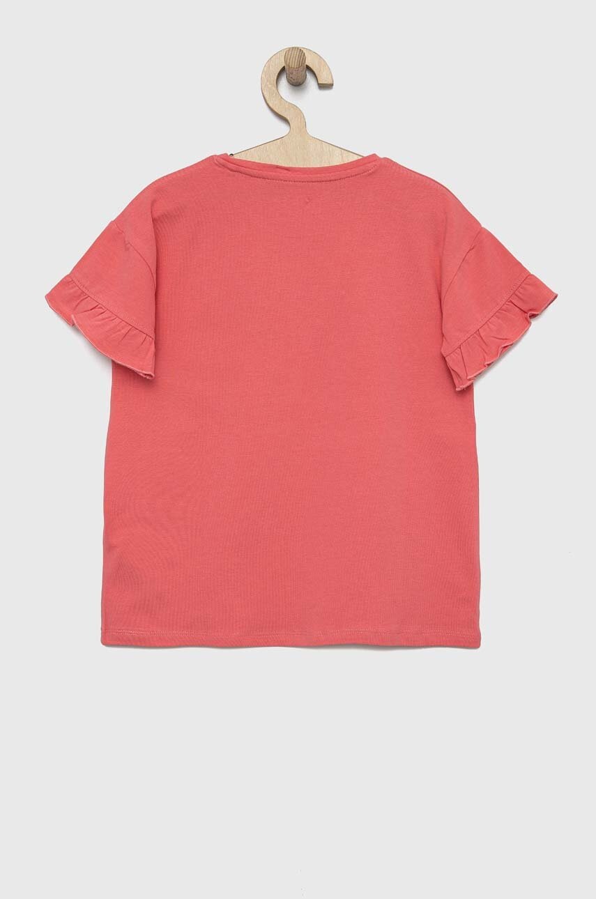 Детская футболка Guess цвет розовый Детская футболка Guess цвет розовый