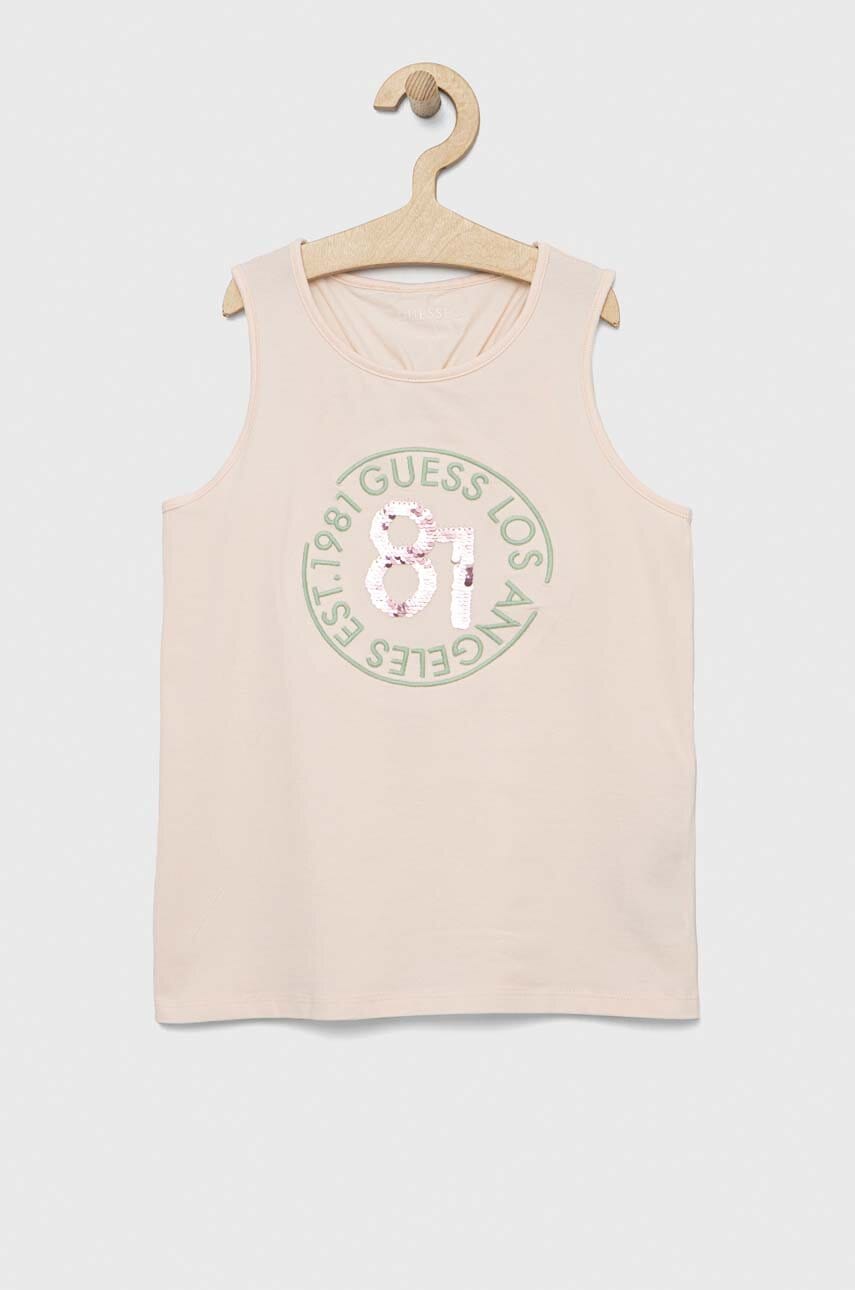 Детский топ Guess цвет розовый в Луцке Детский топ Guess цвет розовый в Луцке