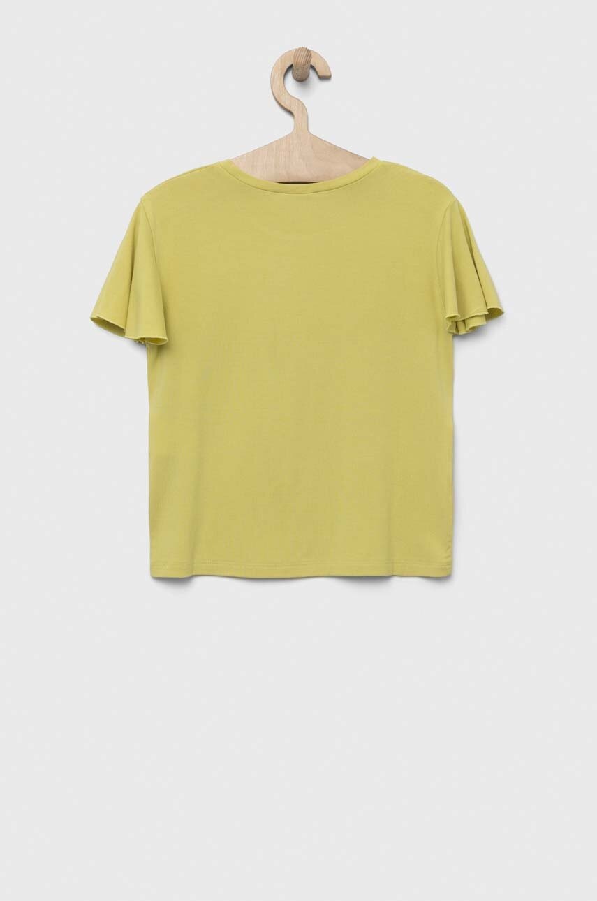 Детская футболка United Colors of Benetton цвет зелёный
