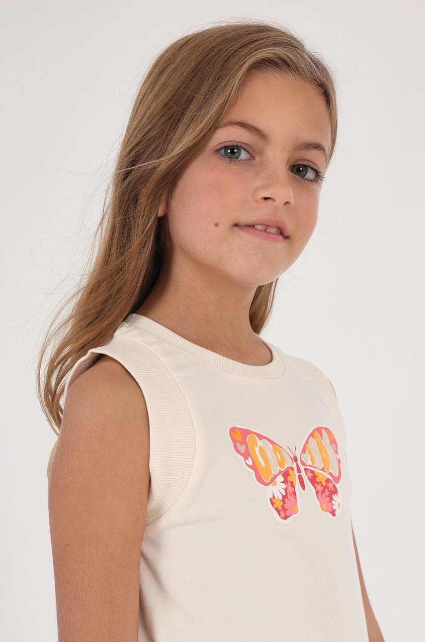 Детский топ Mayoral цвет бежевый Детский топ Mayoral цвет бежевый