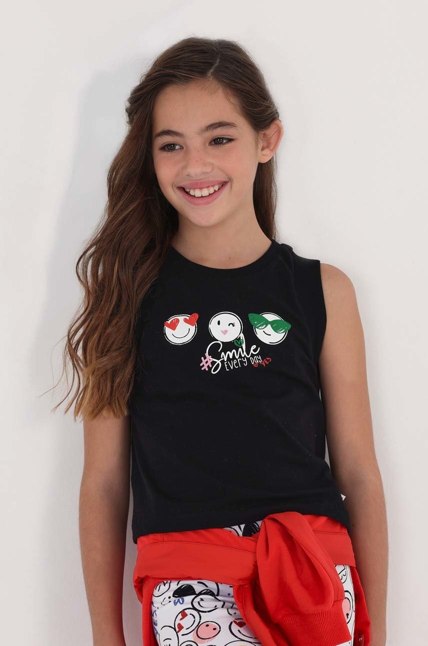 Детский топ Mayoral цвет чёрный Детский топ Mayoral цвет чёрный