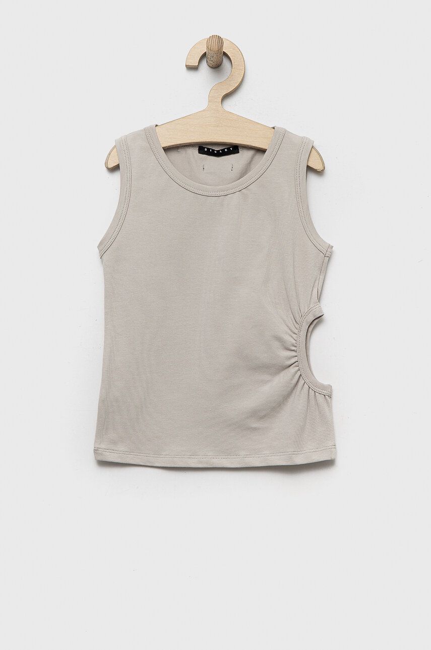 Детский топ Sisley цвет серый Детский топ Sisley цвет серый