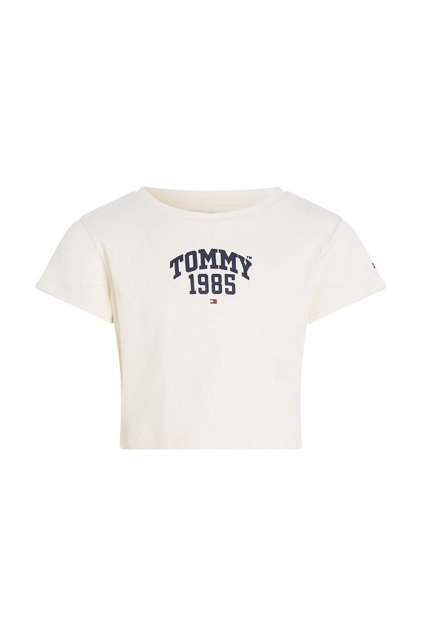

Дитяча футболка Tommy Hilfiger колір білий