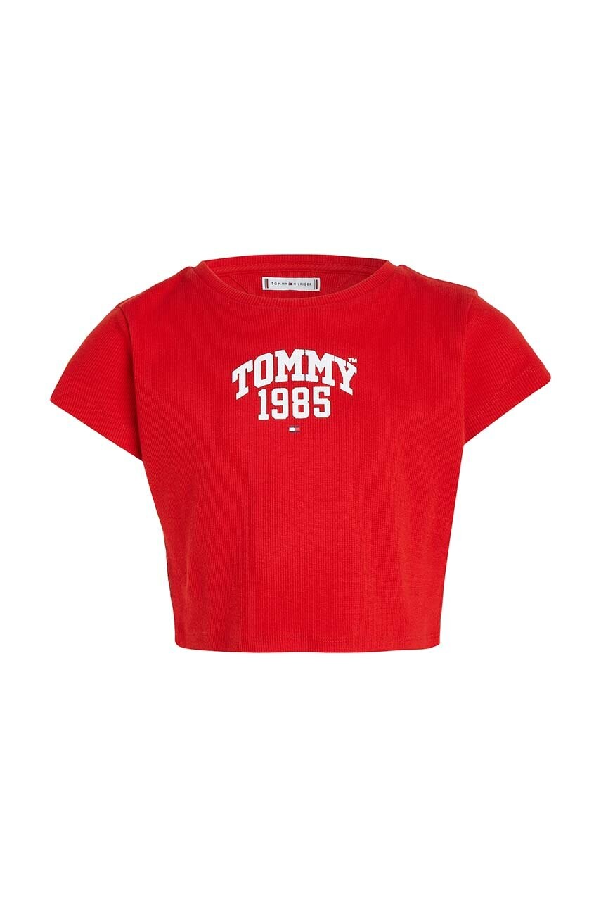 

Детская футболка Tommy Hilfiger цвет красный