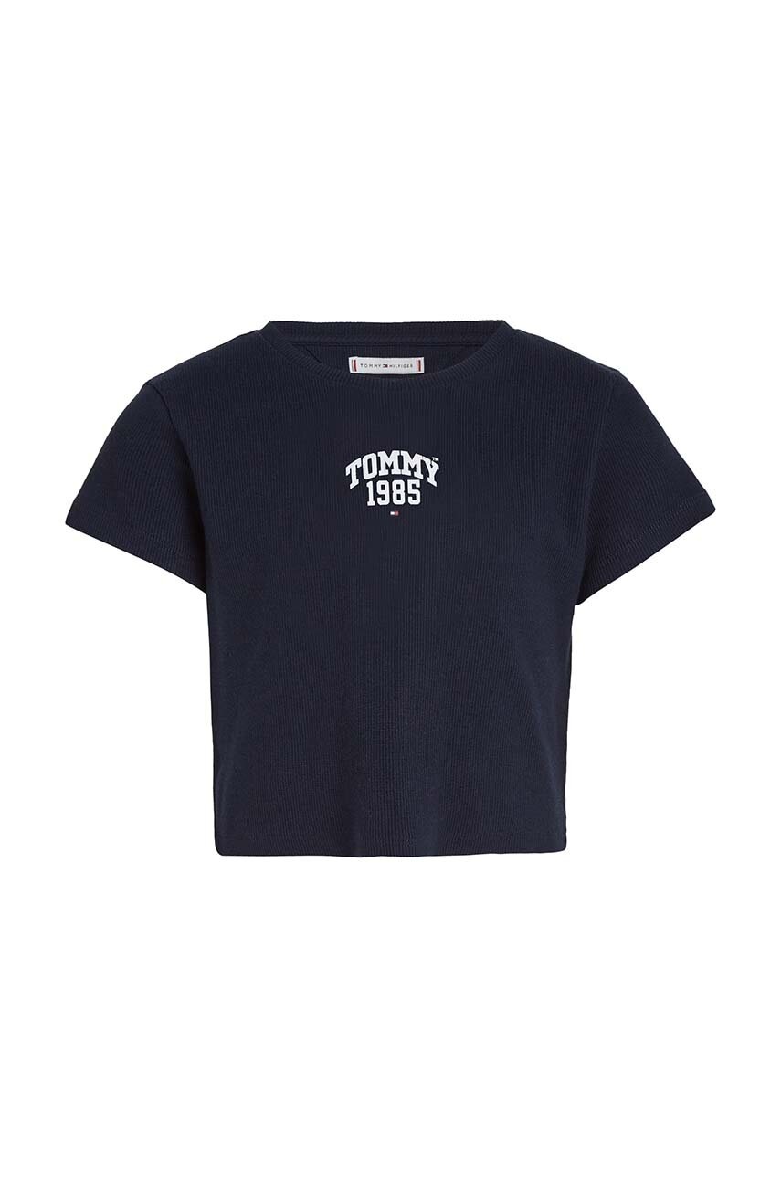 

Дитяча футболка Tommy Hilfiger колір синій