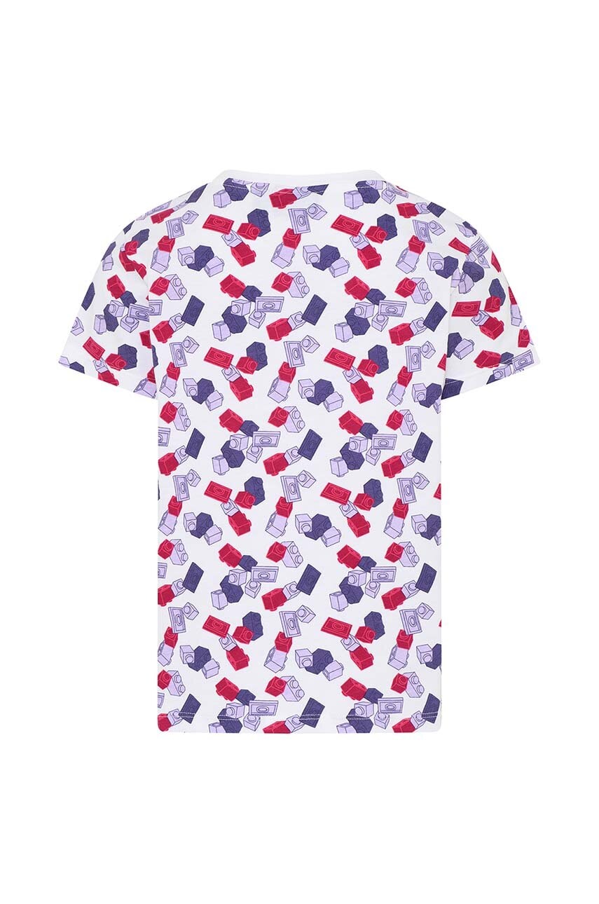 Детская футболка Lego цвет фиолетовый Детская футболка Lego цвет фиолетовый