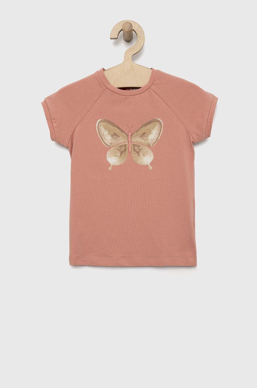 E-shop Kojenecké tričko Birba&Trybeyond růžová barva