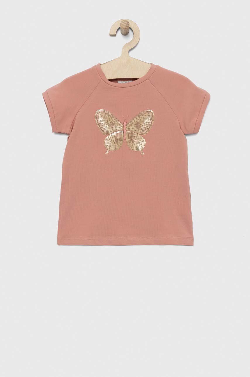 Dětské tričko Birba&Trybeyond růžová barva - růžová -  97 % Bavlna