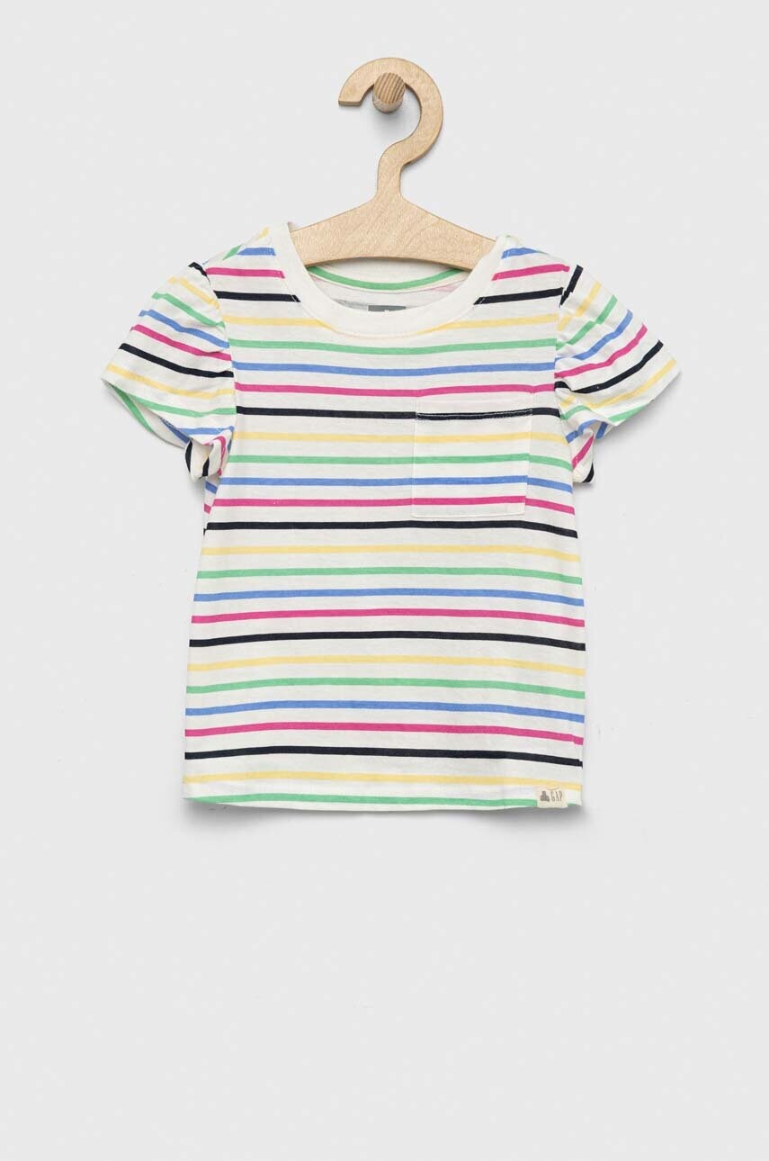 Дитяча бавовняна футболка GAP Дитяча бавовняна футболка GAP