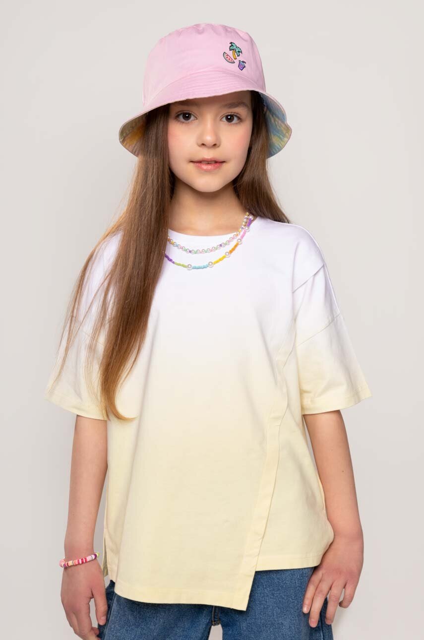 Детская футболка Coccodrillo цвет жёлтый Детская футболка Coccodrillo цвет жёлтый