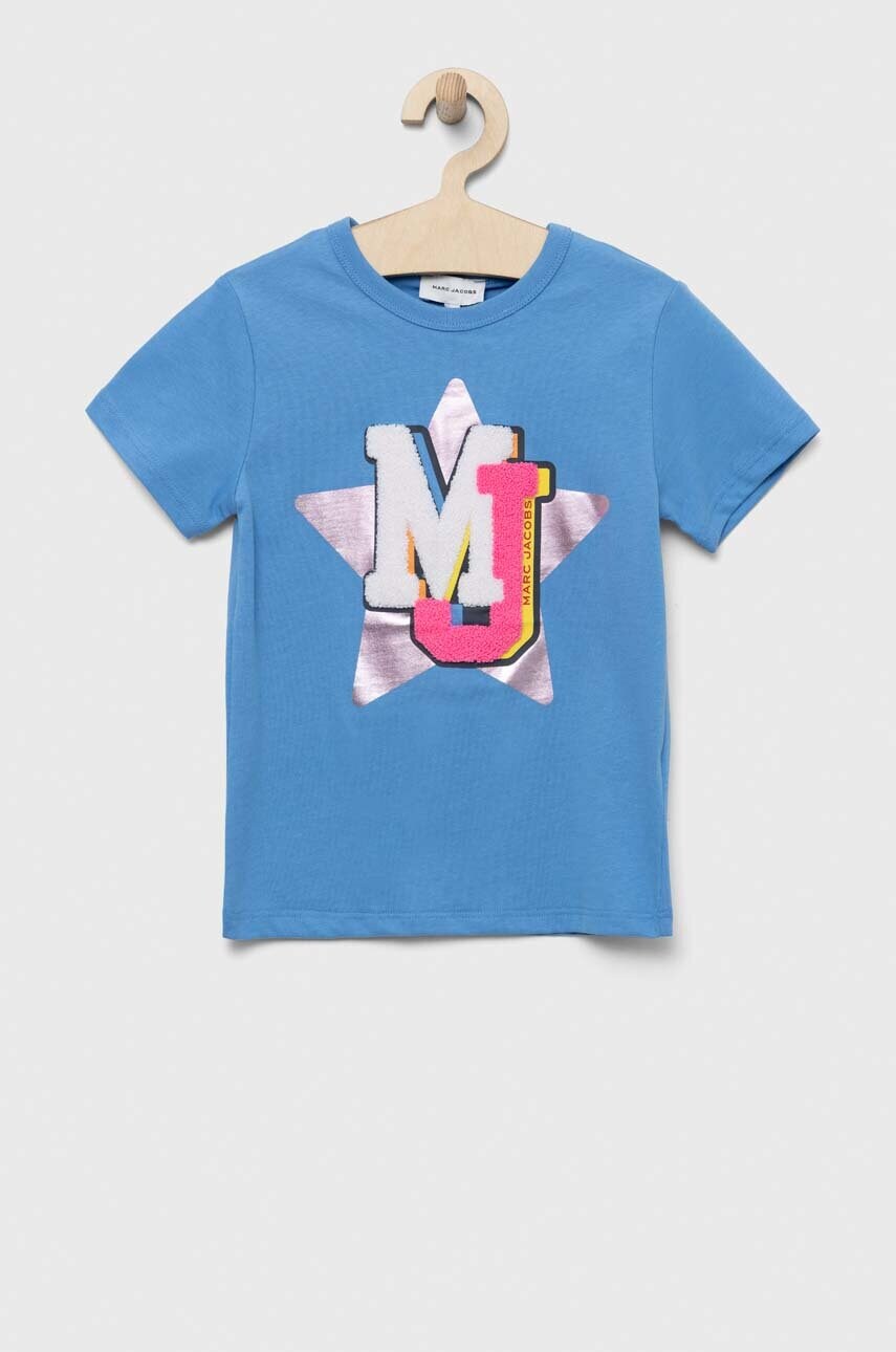 

Детская хлопковая футболка Marc Jacobs