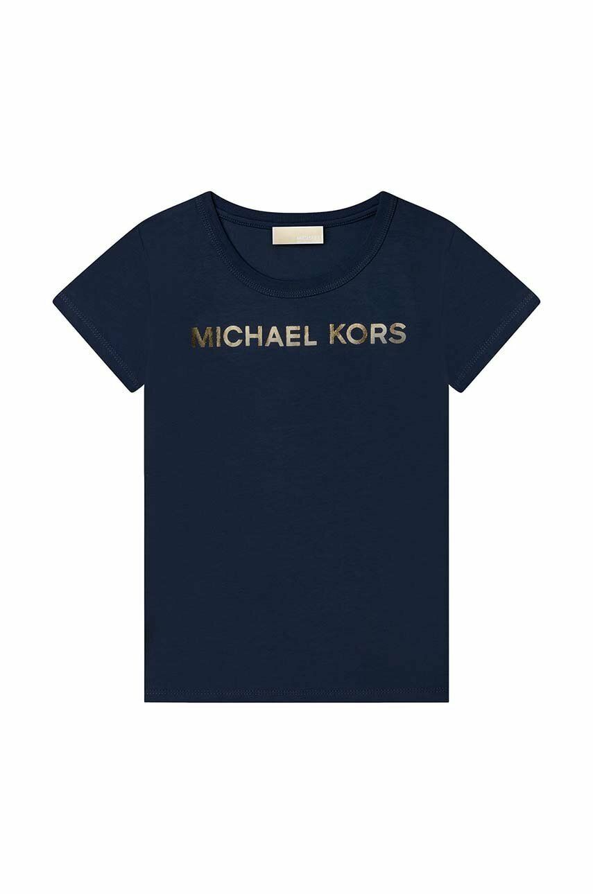 Dětské tričko Michael Kors tmavomodrá barva - námořnická modř -  95 % Bavlna