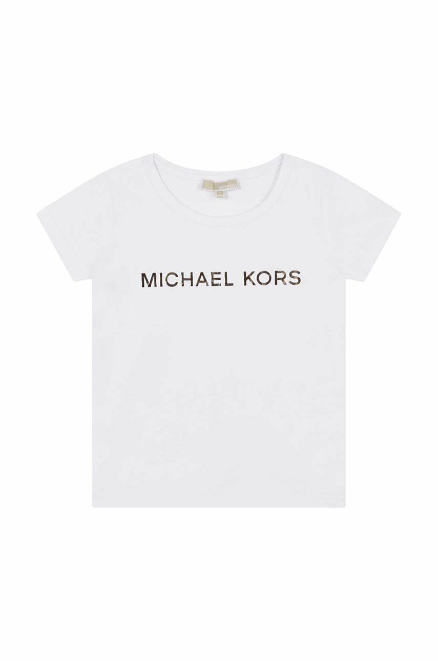 Michael Kors tricou copii culoarea alb