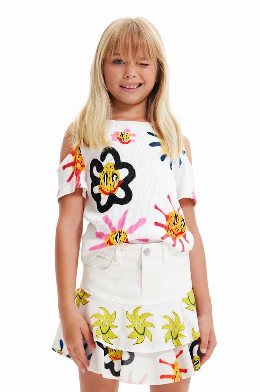 Детская футболка Desigual цвет белый в Киеве Детская футболка Desigual цвет белый в Киеве
