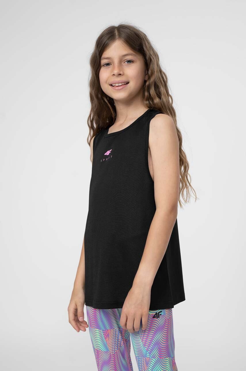 4F top copii f156 culoarea negru