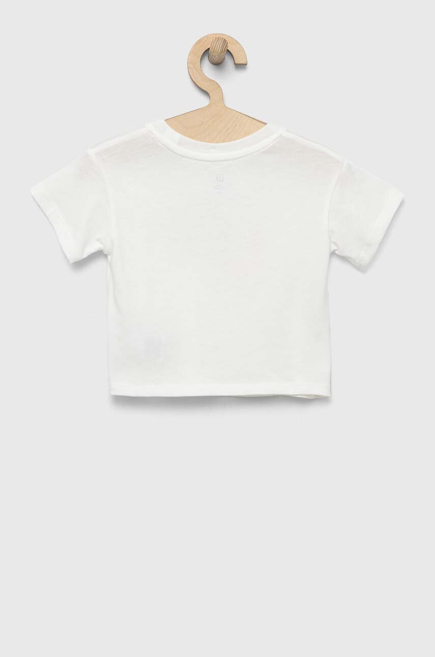 Дитяча футболка GAP колір білий