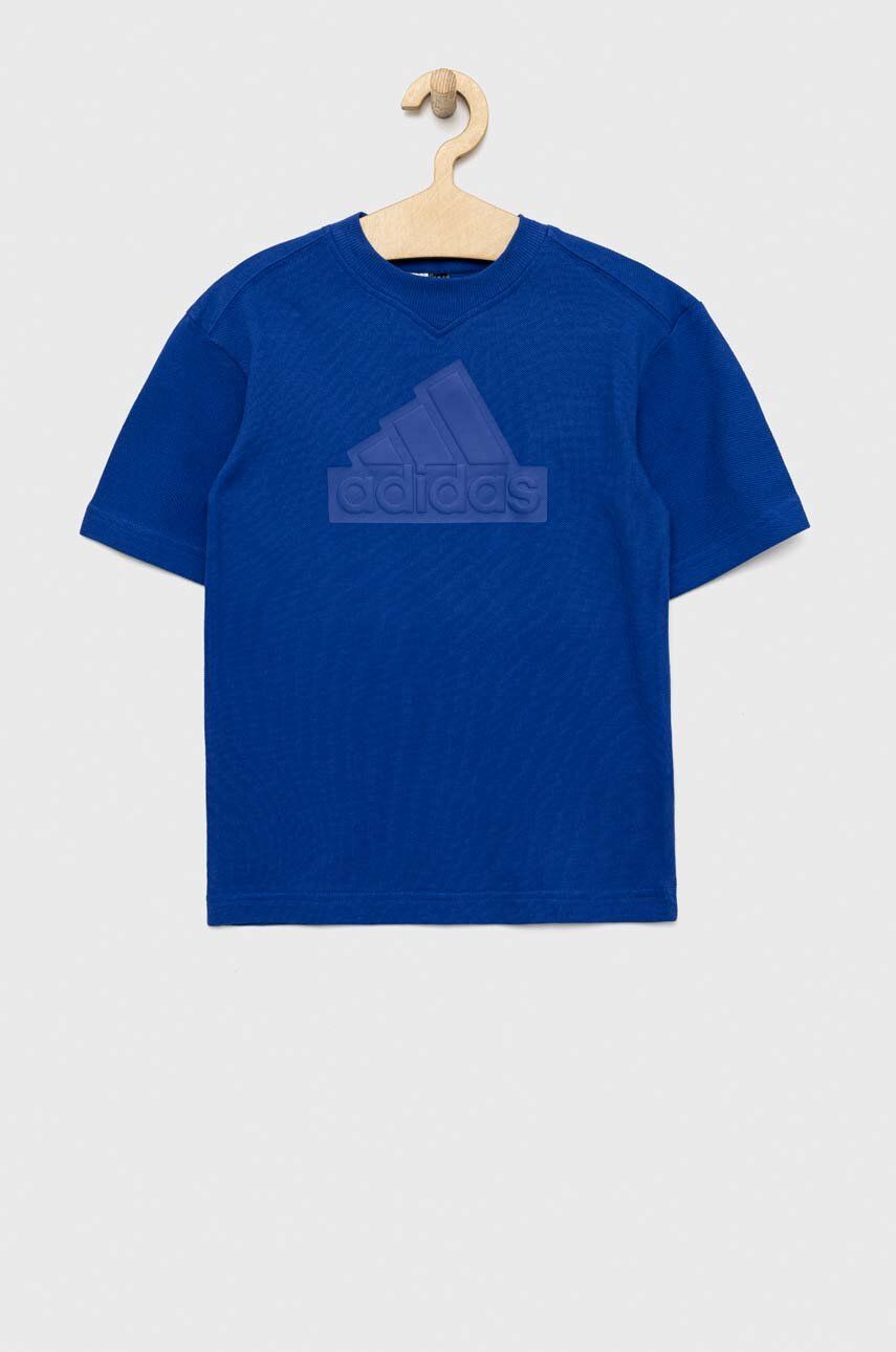 adidas tricou de bumbac pentru copii U FI cu imprimeu